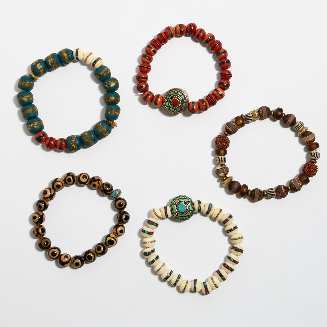 ZENI Infinity Bracelet for Women, Handmade Black India | Ubuy