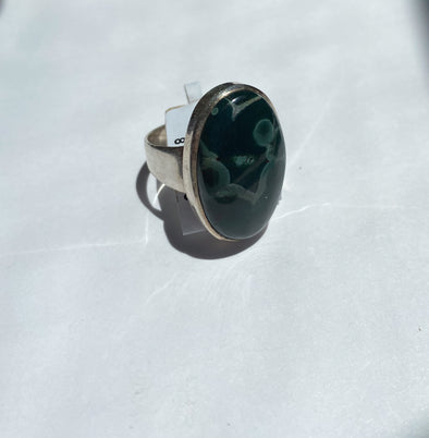 Ocean Jasper Silver Ring - SASKIA