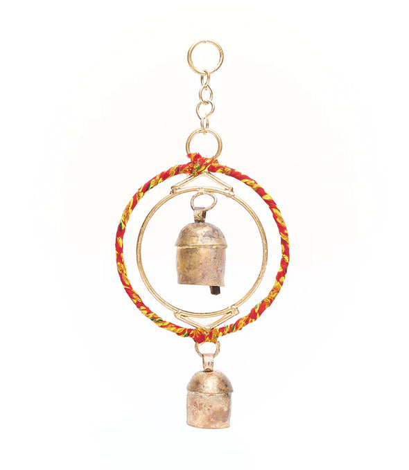 Sari Wrapped Bell Chime