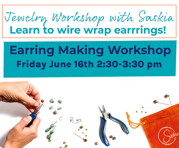 Earring Making Class - June 16th