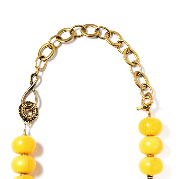 Necklace Extender SASKIA Big Brass Extender