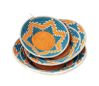 African Woven Baskets - SASKIA